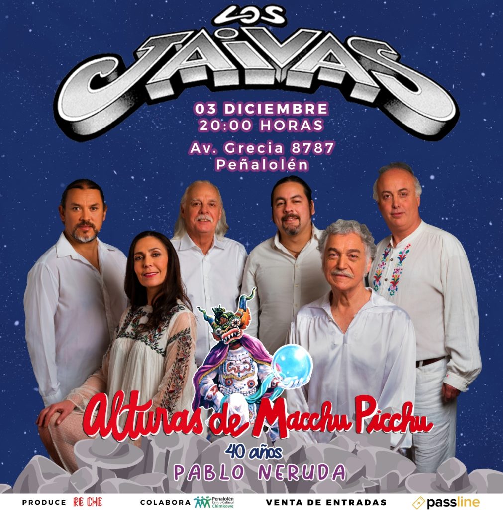 Los Jaivas En Pe Alol N Celebrar N A Os De Alturas De Macchu