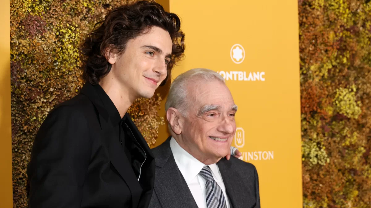 Bleu De Chanel Martin Scorsese Y Timoth E Chalamet Estrenan Su