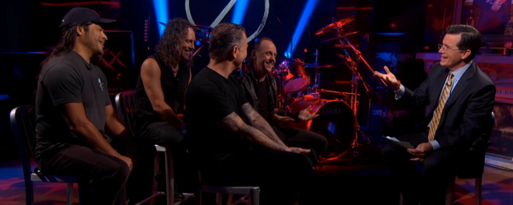 metallica colbert web