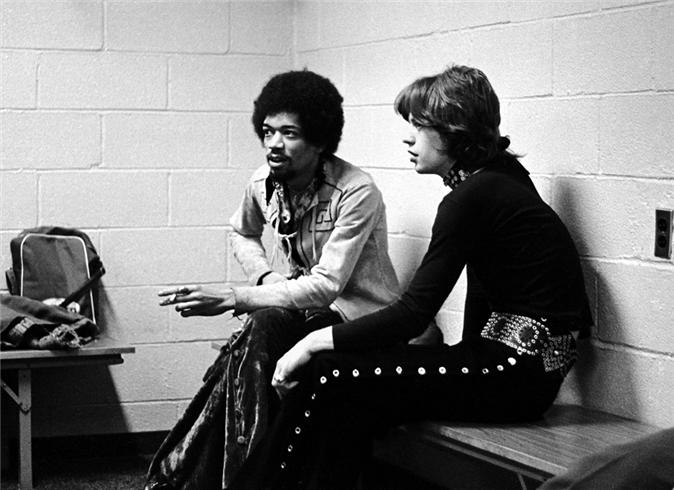 jimi hendrix mick jagger