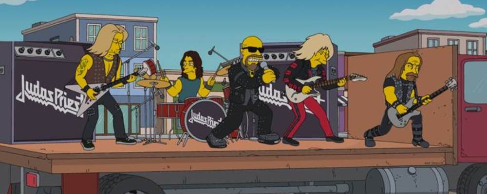 judas priest simpsons web