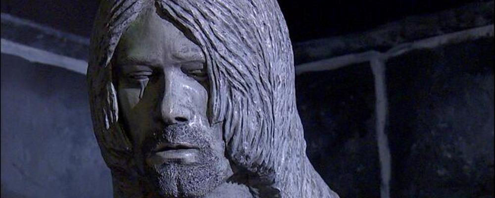 kurt cobain estatua web