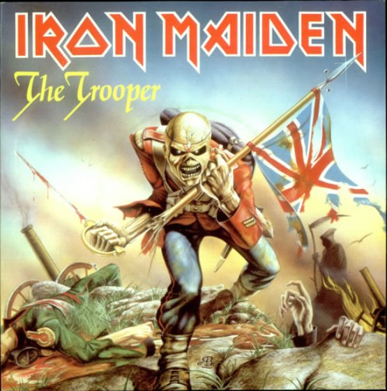 iron maiden the trooper single