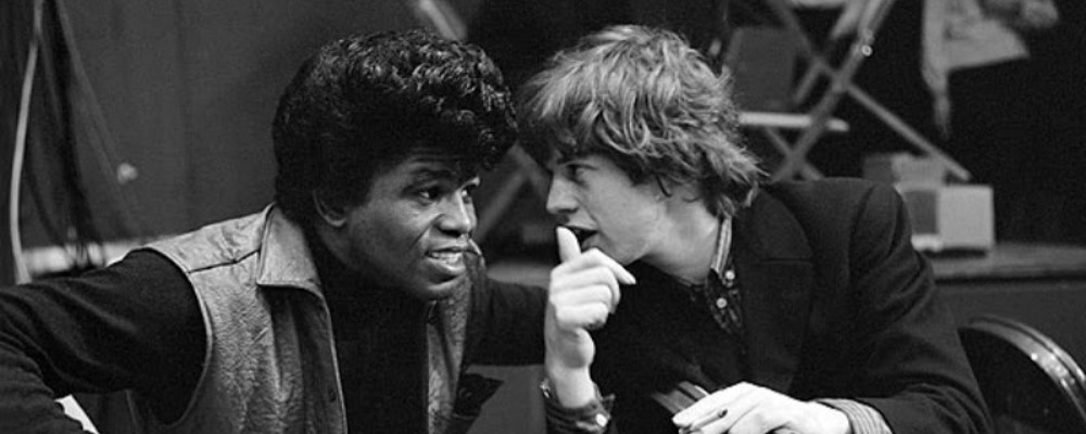 James Brown and Mick Jagger, 1964 - Imgur web