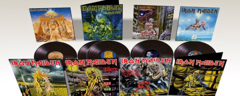 Iron maiden killers con libro vinilo