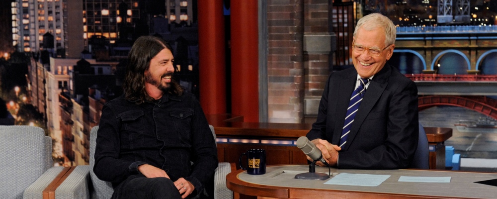 dave grohl david letterman web