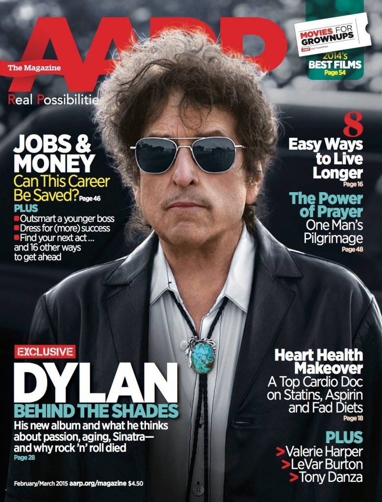 bob dylan 2015 revista aarp