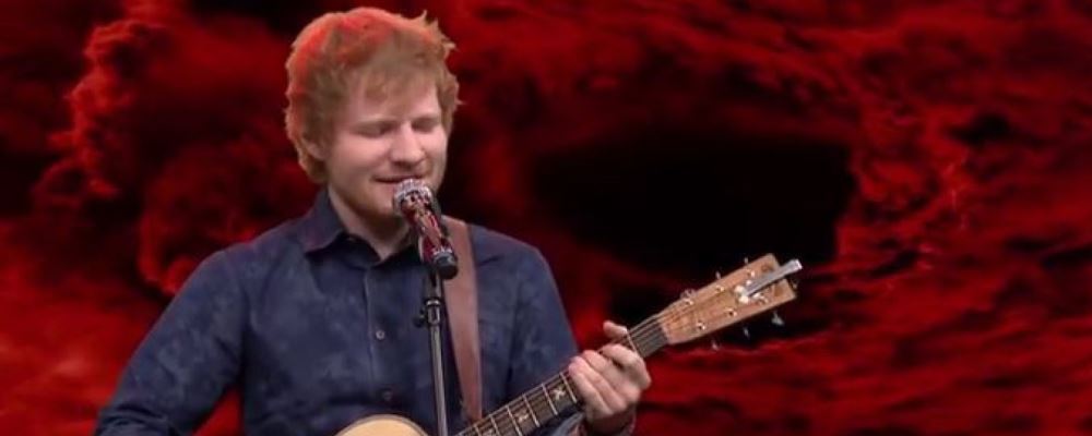 ed sheeran sings heavy metal web