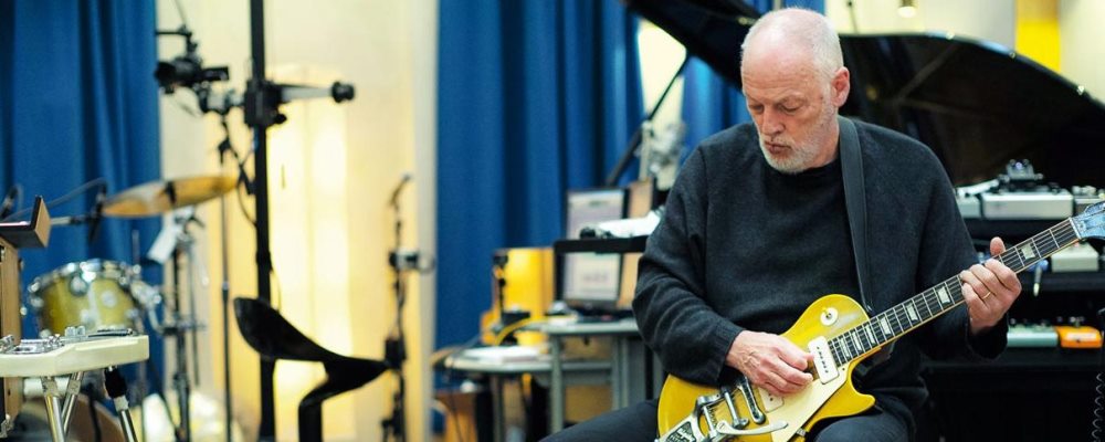 david gilmour 2015 estudio con perro web