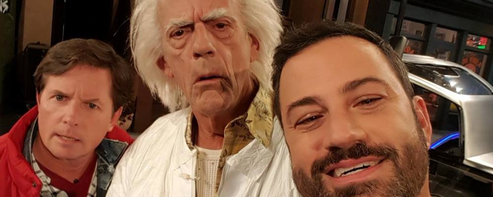 back to the future jimmy kimmel selfie web