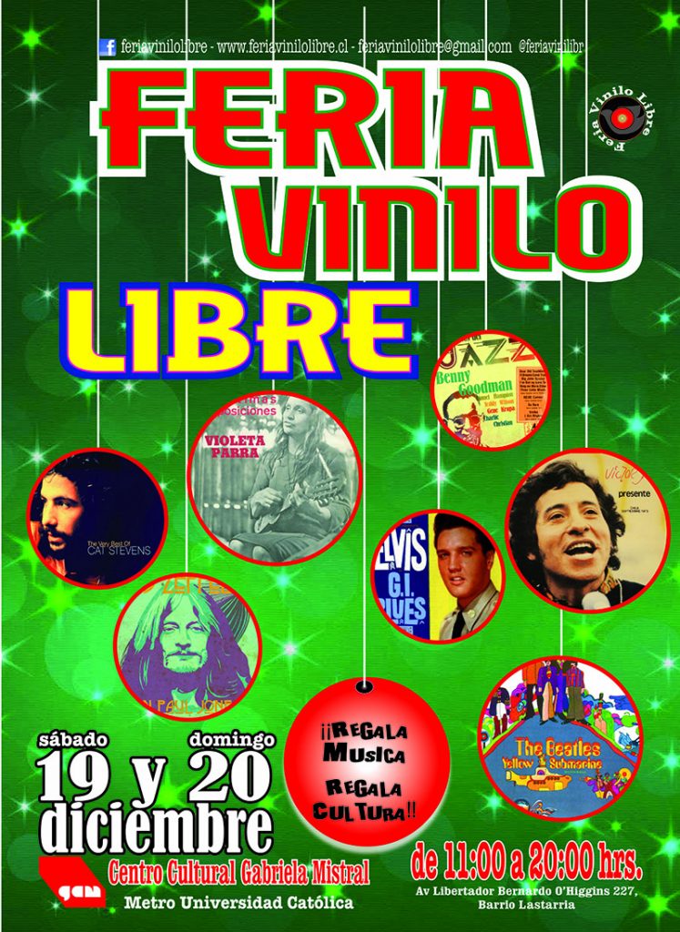 feria vinilo libre 19 y 20 de diciembre