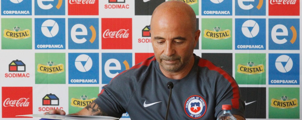 Conferencia de Jorge Sampaoli