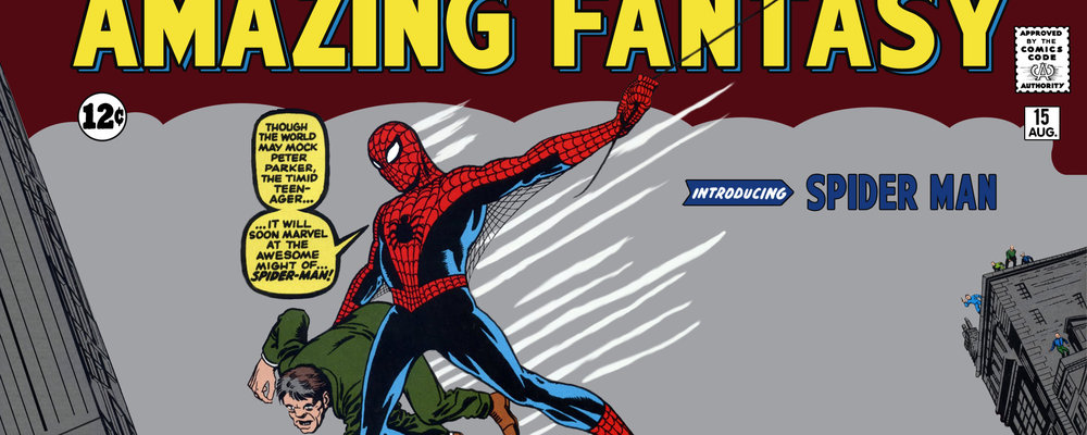 Spiderman Amazing Fantasy web