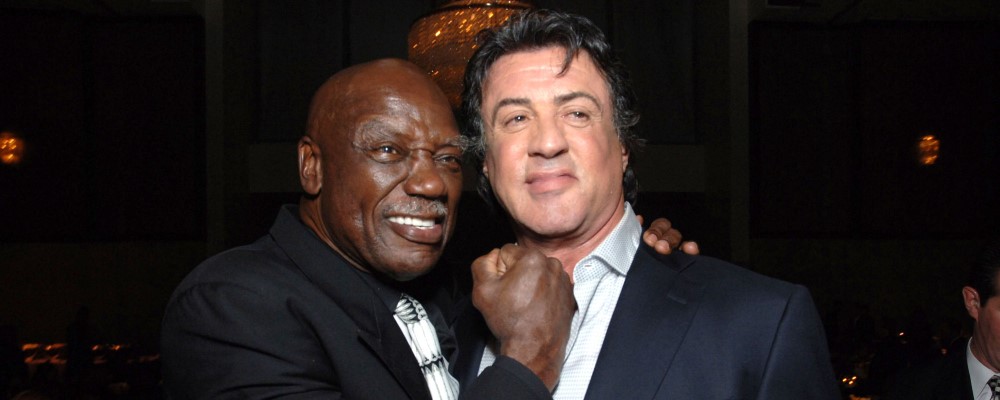 Tony Burton and Sylvester Stallone