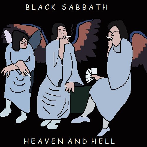 minimalista 11 black sabbath heaven and hell