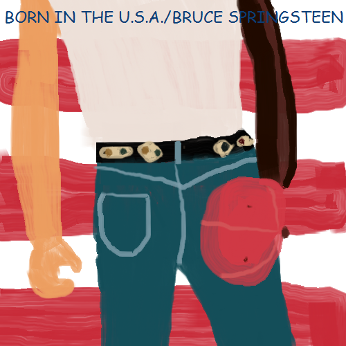 minimalista 15 bruce springsteen born in the usa