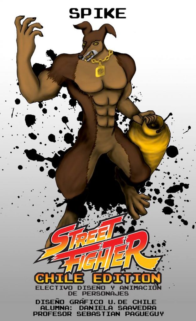 street fighter spike