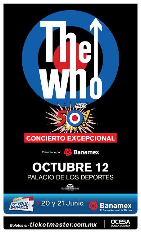 the who 2016 mexico afiche