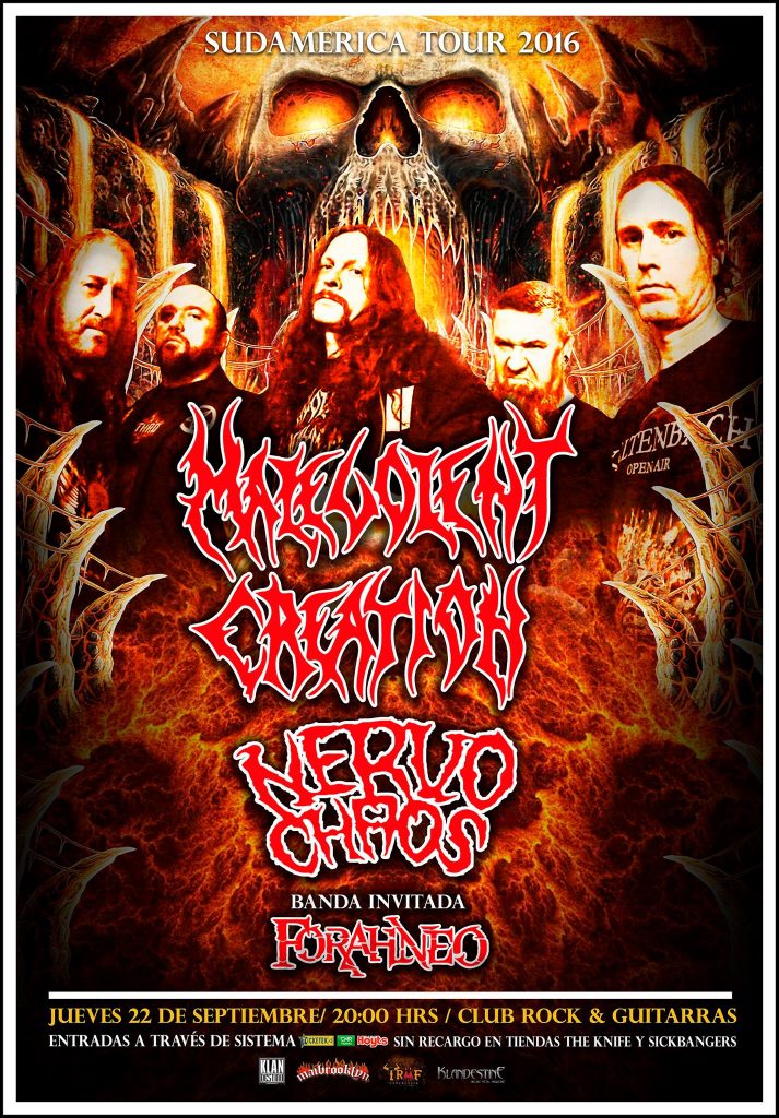 malevolant creation chile 2016 poster