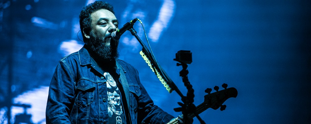 CULIACÁN,SINALOA 19MAYO2016.-  La banda de rock mexicana, Molotov se presentó ayer por la noche en el estadio universitario de la UAS, donde cientos de fanáticos bailaron con sus canciones. El concierto se dio dentro de las diferentes actividades del XXI Festival Internacional Universitario de la Cultura de la UAS 2016. FOTO: RASHIDE FRIAS / CUARTOSCURO.COM