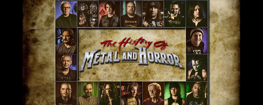 the history of metal and horror promo web