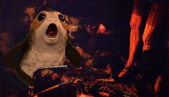 Porg, la nueva criatura de «Star Wars», se toma las portadas del metal