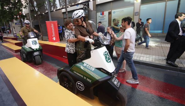 Calle Bandera se transforma en un paseo peatonal y artístico