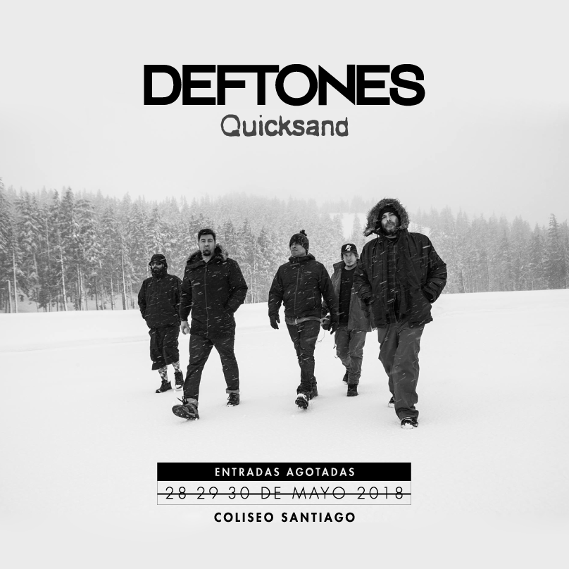 Deftones agota entradas de su tercer concierto en Chile — Futuro Chile