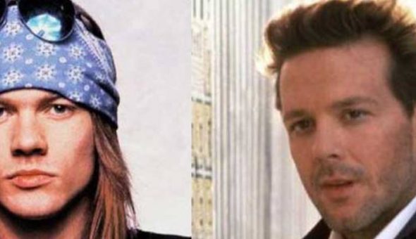 Diversos Comentarios Provocó Una Imagen De Un Fan Con Axl Rose Y Mickey Rourke