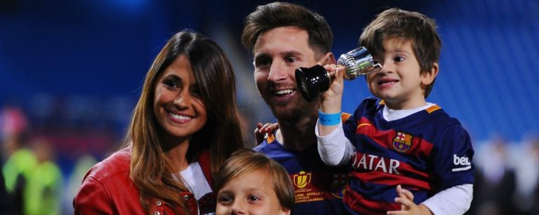 messi y antonella