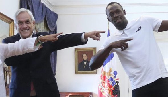 Memes Del Meme Que Recibio Usain Bolt De Sebastian Pinera