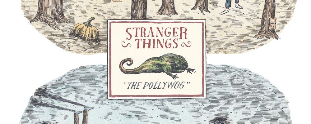 Liniers Stranger things poster