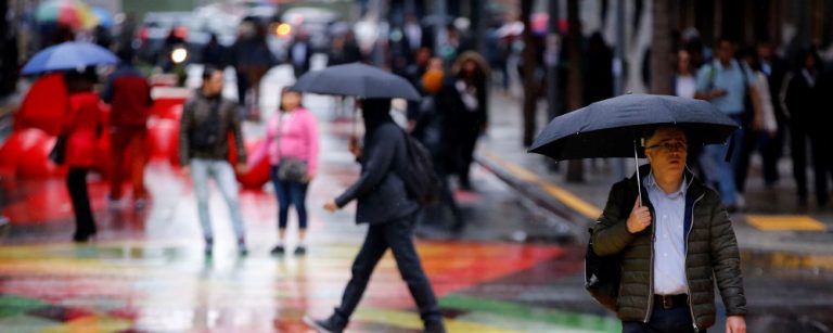 lluvias en Santiago