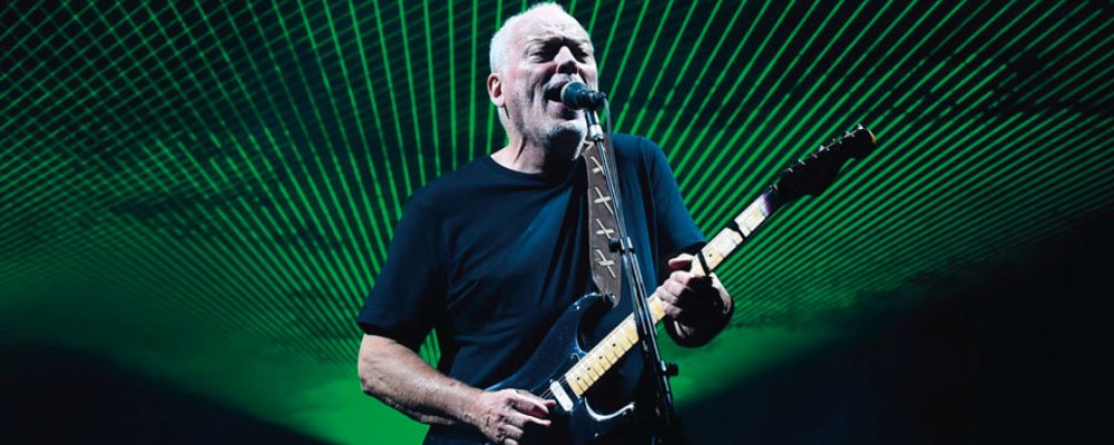 Gilmour y su guitarra Black Strat