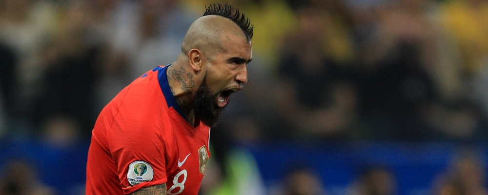 Arturo Vidal Chile Colombia