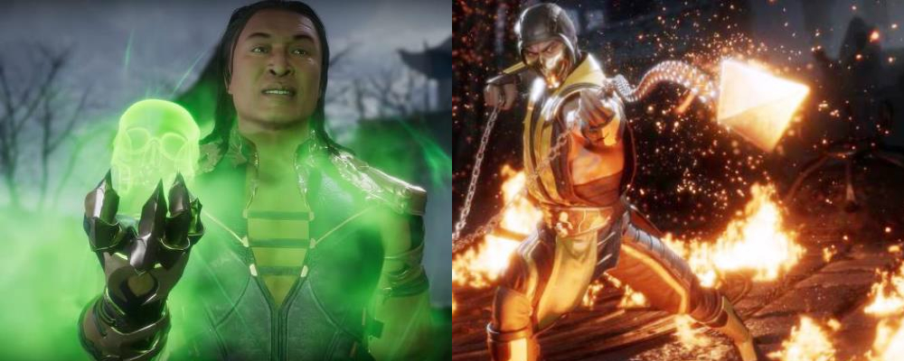 Scorpion Shang Tsung mortal kombat web