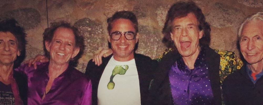 Rolling Stones Robert Downey