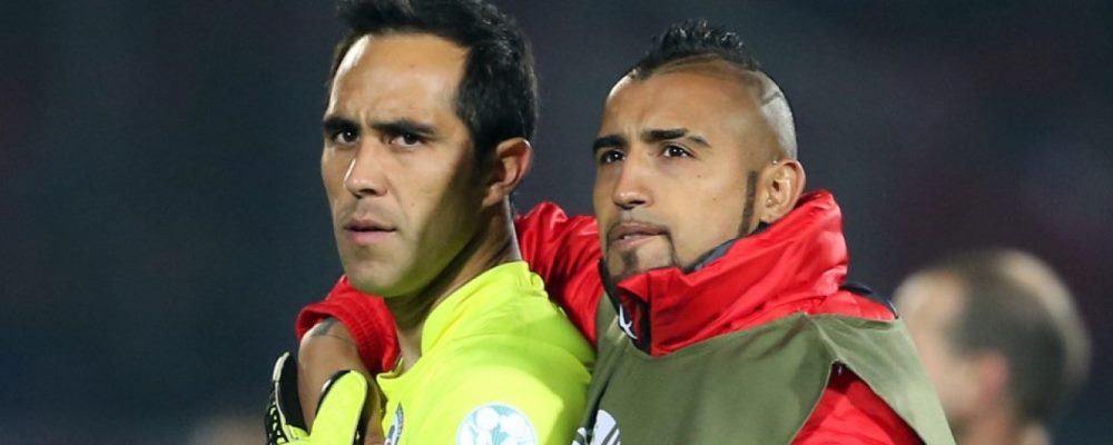 Arturo Vidal Claudio Bravo