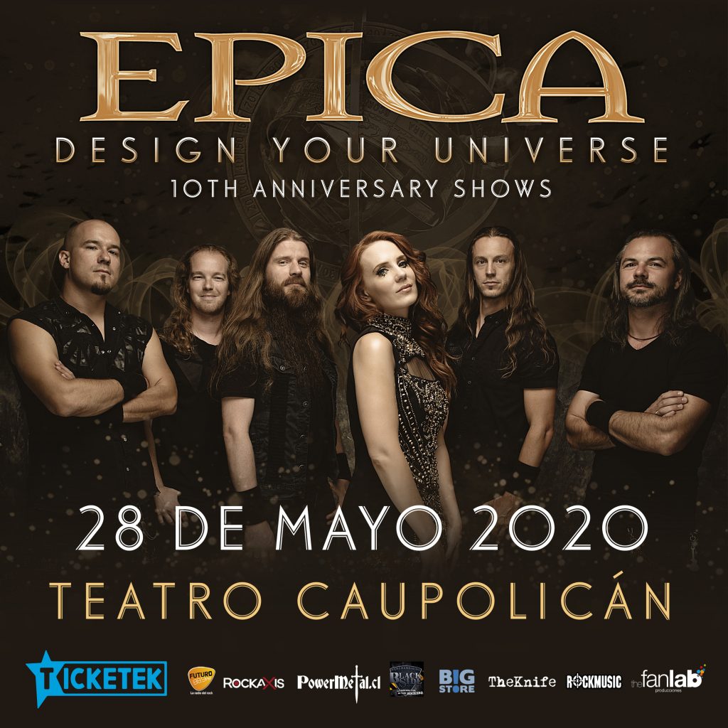Epica anuncia la nueva fecha para su concierto — Futuro Chile