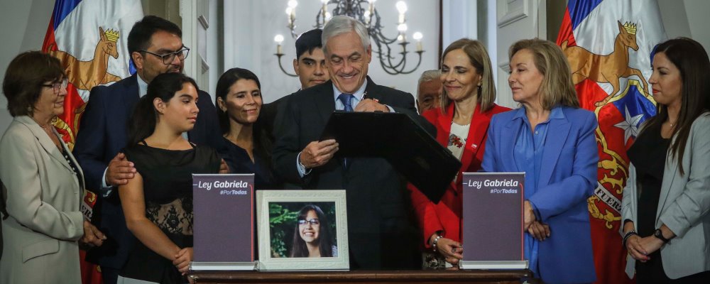 Piñera ley Gabriela