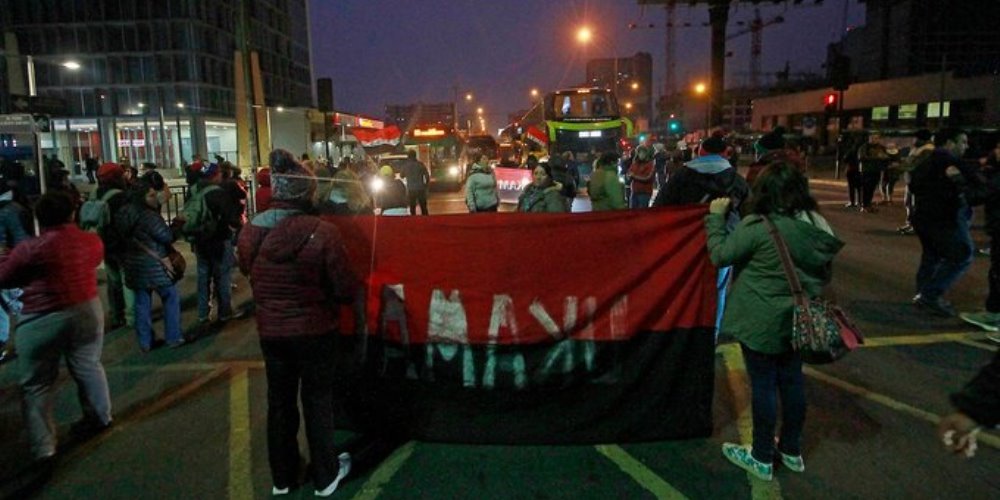 Estación Central protestas