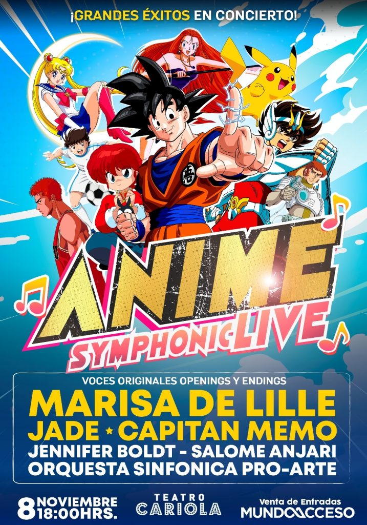 Anime Symphonic Live reagenda su presentación en Santiago — Futuro Chile