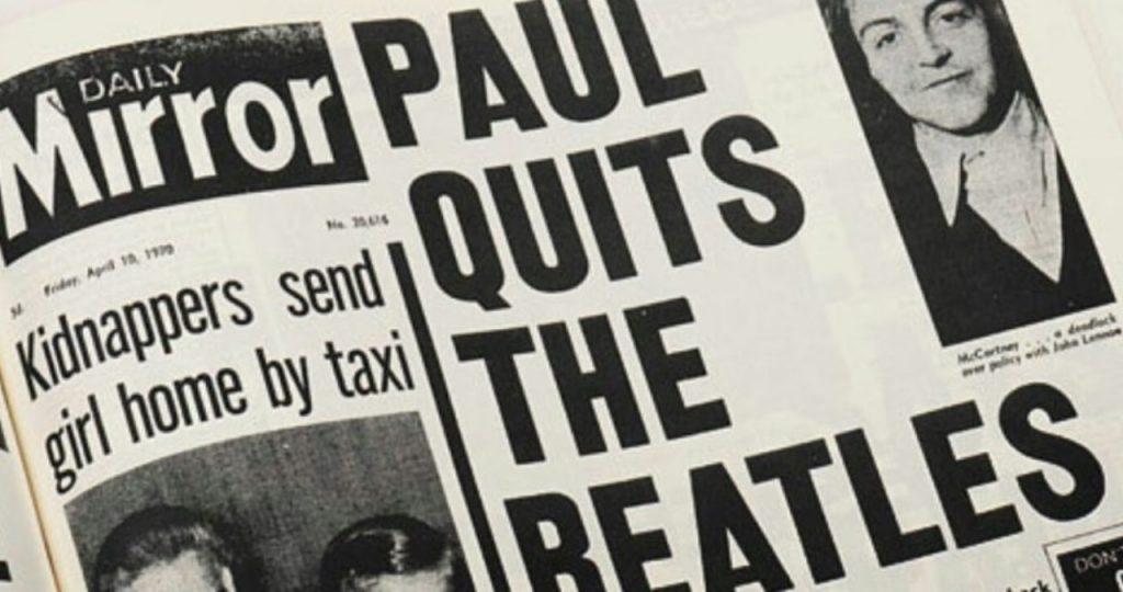 Paul Quits The Beatles Web Ok