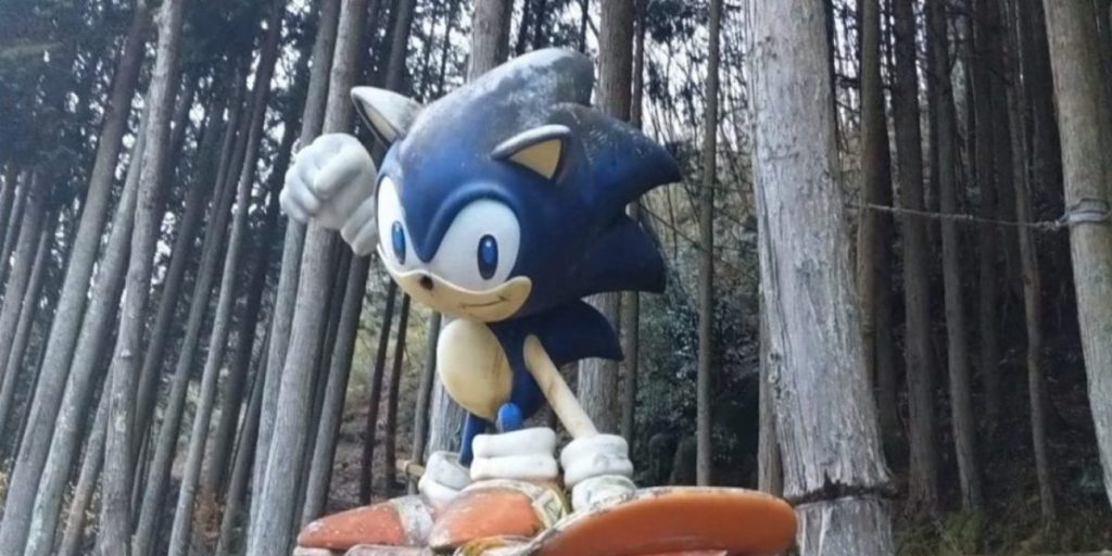 Sonic estatua