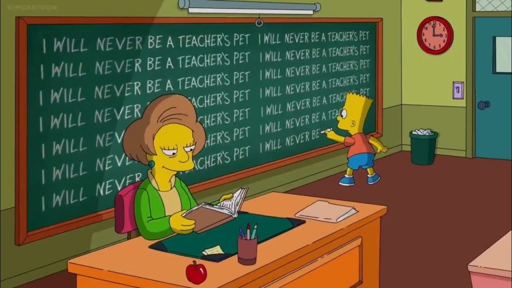 Edna Krabappel Los Simpsons