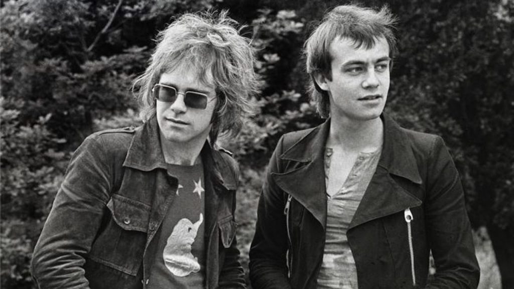 Elton John Bernie Taupin 1970