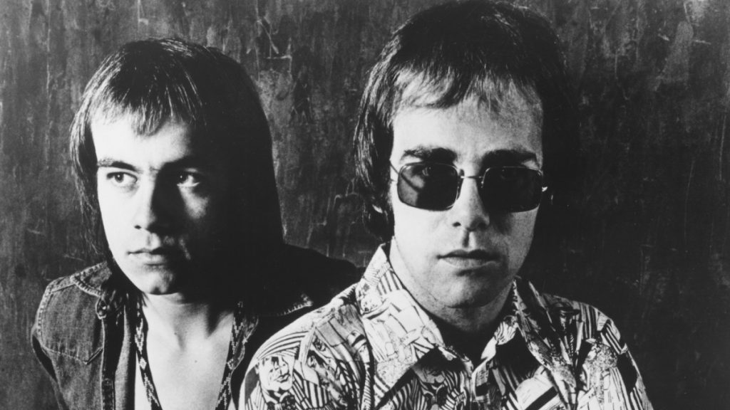 Elton John Bernie Taupin 1971 Getty Web