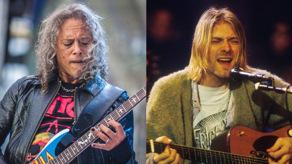 Kirk Hammett Kurt Cobain