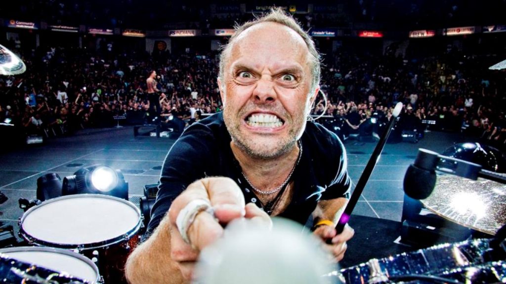 Lars Ulrich 2014 En Vivo Mirando Camara Web