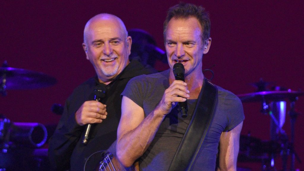 Sting Peter Gabriel 2016 Getty Web